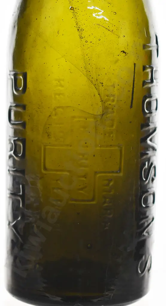 THOMSON'S (DUNEDIN) DARK GREEN 12oz CROWN TOP Image 1++