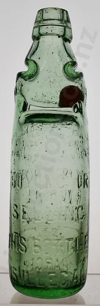 WHITE CAMBERWELL AMBER MARBLE RELIANCE PATENT CODD Image 1++
