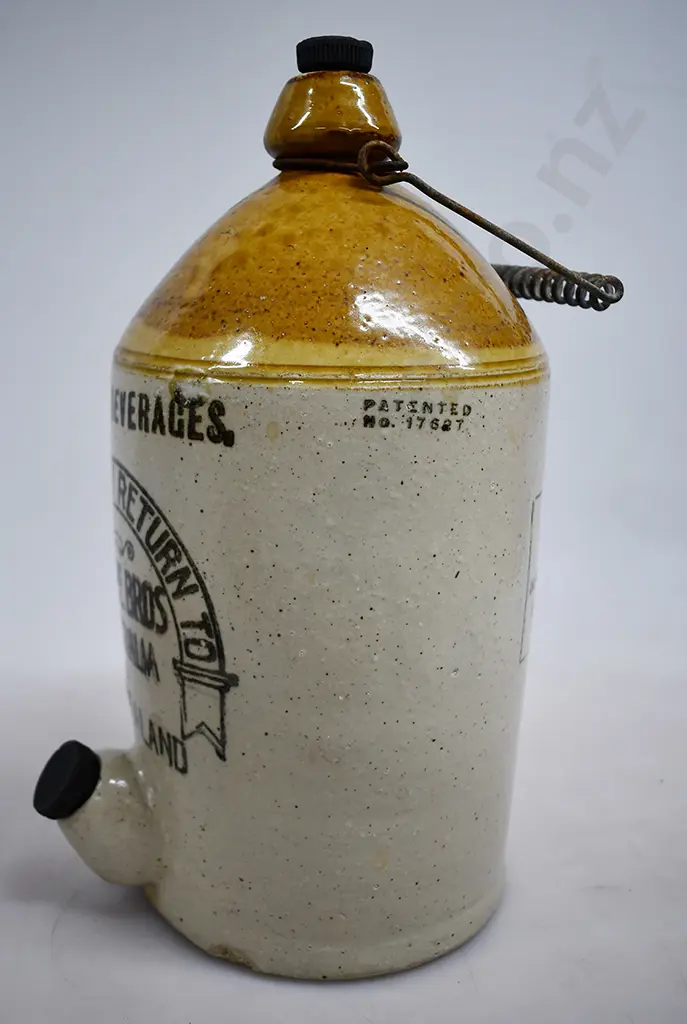 SHARPE BROS AUSTRALIA & NEW ZEALAND STONE JAR Image 1++