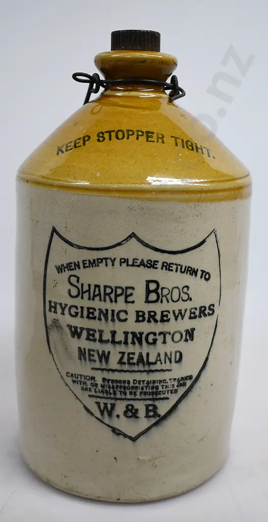 SHARPE BROS WELLINGTON STONE JAR Image 1++