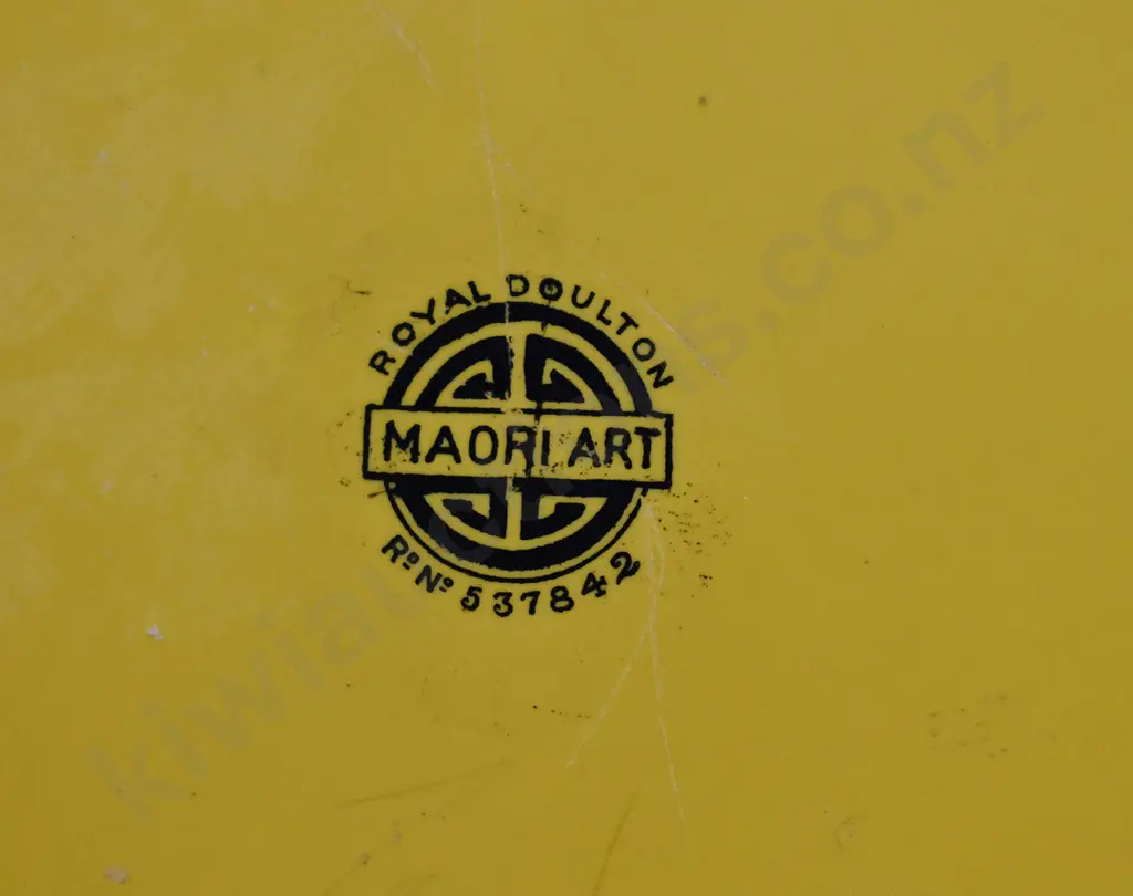 ROYAL DOULTON KAI ORA MAORI ART DISPLAY PLATE Image 1++