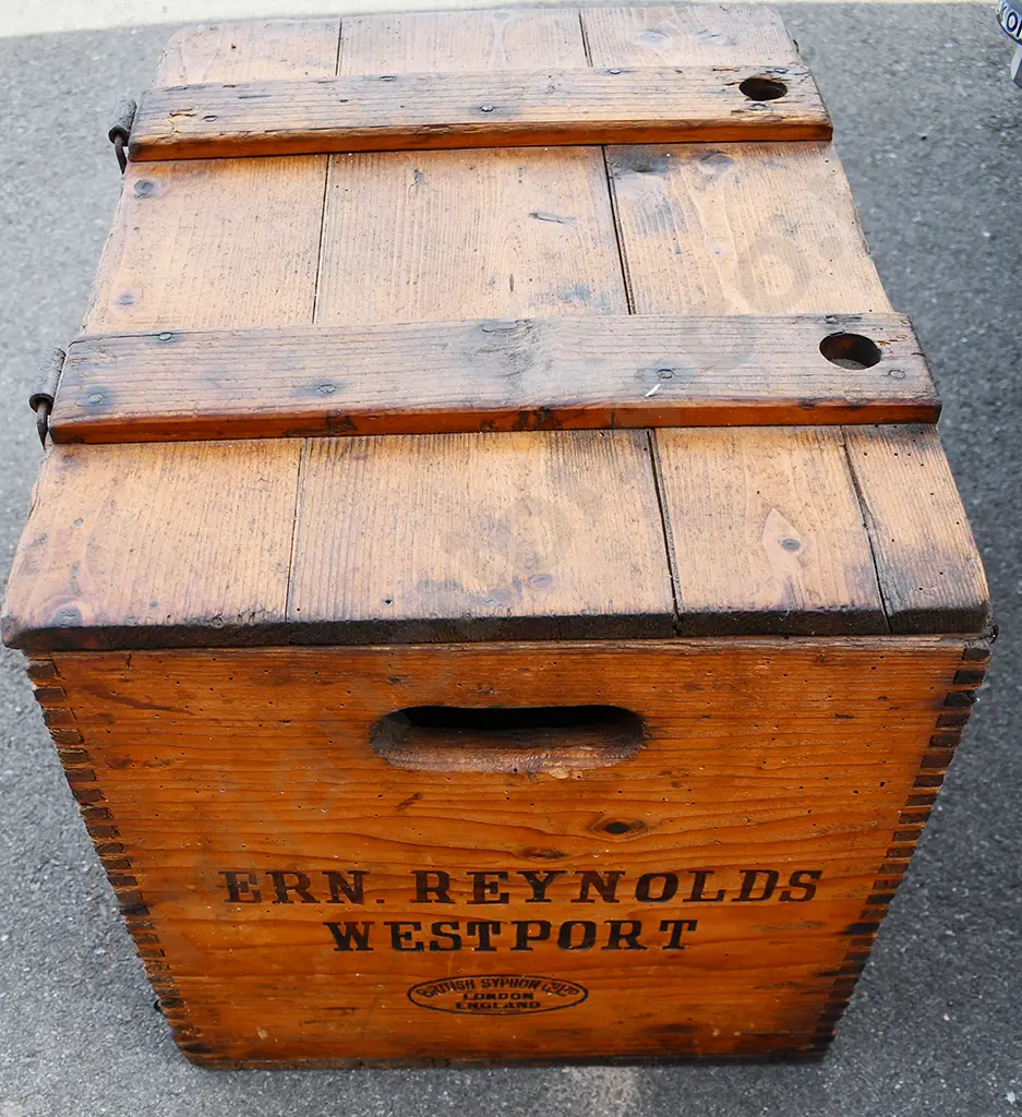 REYNOLDS WESTPORT DOUBLE SIZED SYPHON CRATE Image 1++