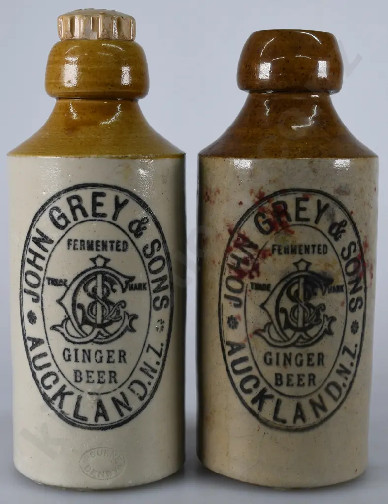 JOHN GREY AUCKLAND GINGER BEERS Image 1++