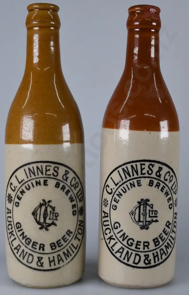 INNES AUCKLAND & HAMILTON GINGER BEERS Image 1++