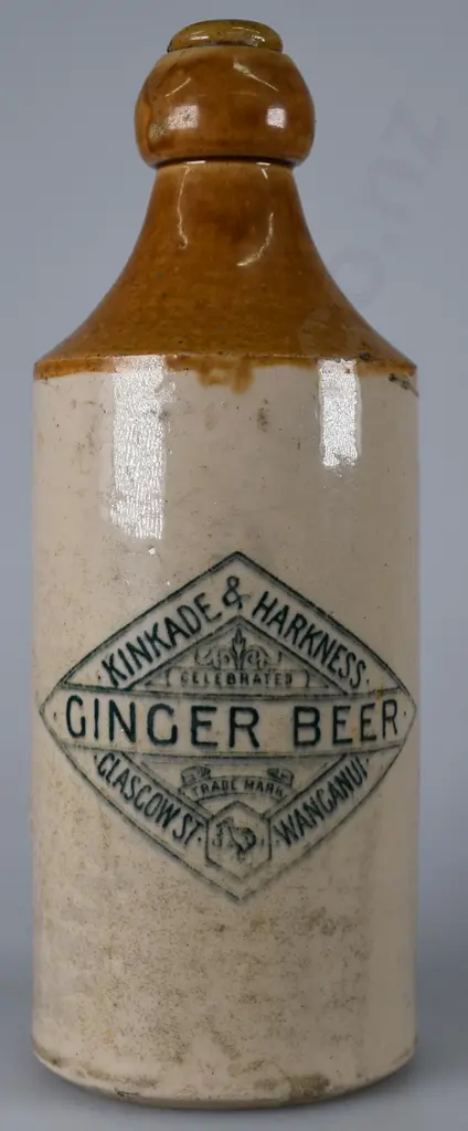 KINKADE & HARKNESS WANGANUI GINGER BEER Image 1++