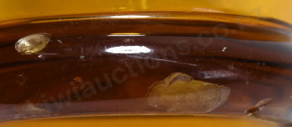 AMBER SCHWEPPES SODA SYPHON Image 1++