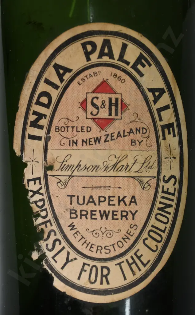 4 LABELLED RING SEAL BEERS - TUAPEKA BREWERY Image 1++