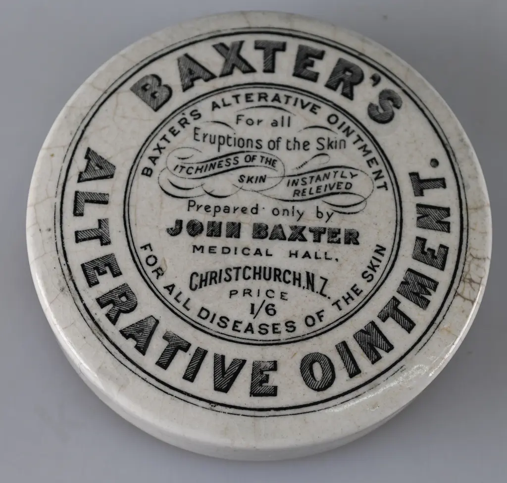 BAXTERS CHRISTCHURCH POT LID Image 1++