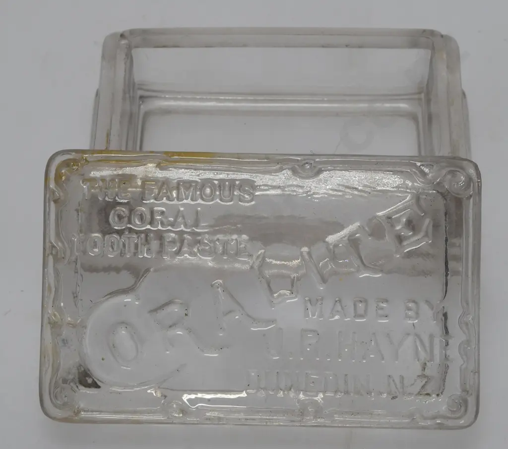 HAYNE DUNEDIN CORALITE GLASS LID & BASE Image 1++