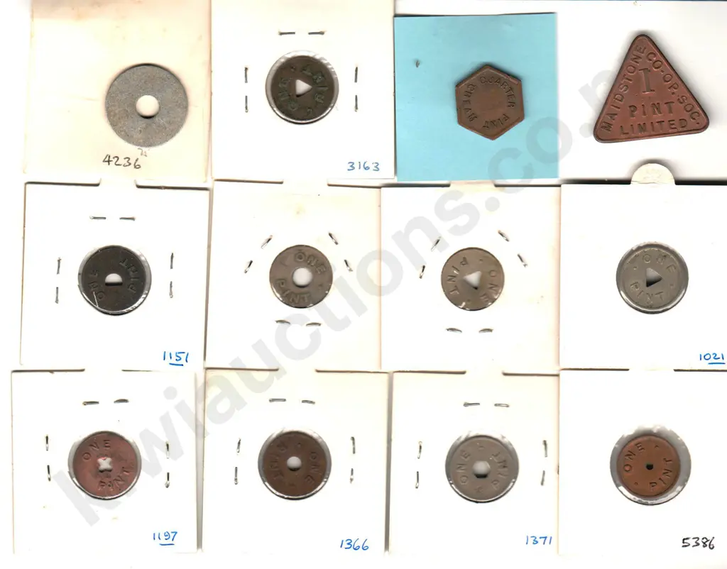 NEW ZEALAND MILK TOKENS X 12 Image 1++