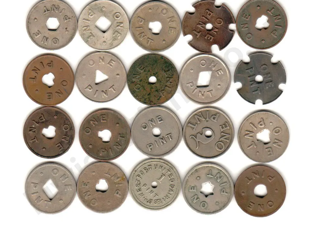 NEW ZEALAND MILK TOKENS X 20 Image 1++