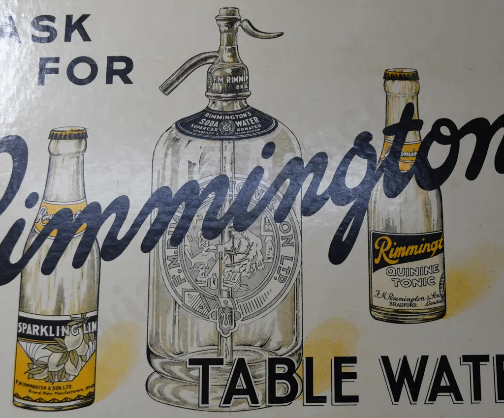 VAT 69 PERPETUAL CALENDAR & RIMMINGTON'S SIGN Image 1++