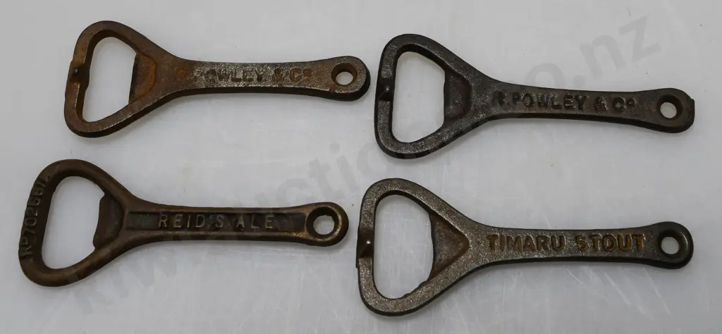 ASSORTED BREWERY BOTTLE OPENERS X 12 Image 1++