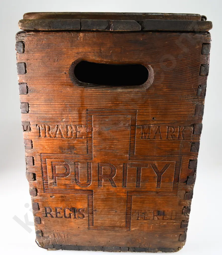 THOMSONS PURITY SODA SYPHON CRATE Image 1++