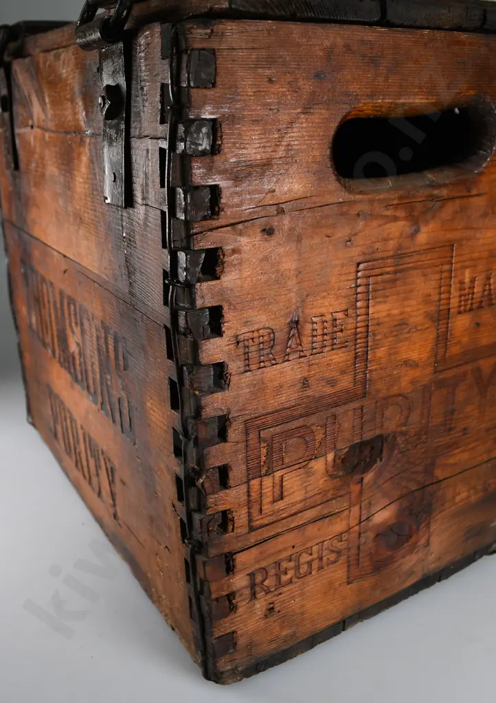 THOMSONS PURITY SODA SYPHON CRATE Image 1++