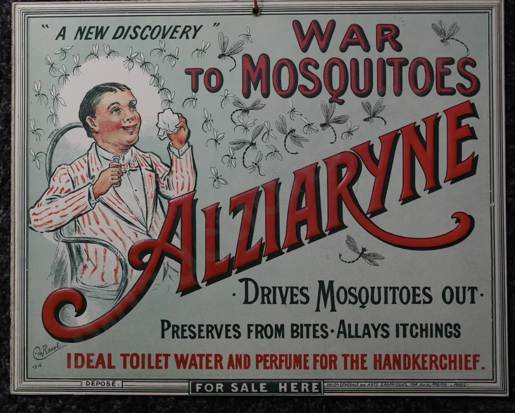 IRON JELLOIDS AND ALZIARYNE ADVERTISING SIGNS Image 1++