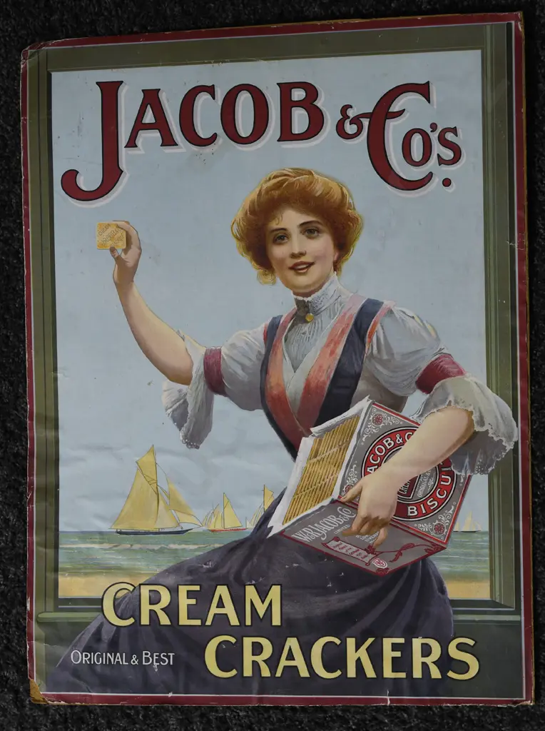 JACOB & CO CREAM CRACKERS SIGN Image 1++