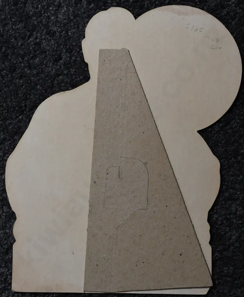 CARDBOARD ADVERTISING SIGNS X 3 Image 1++