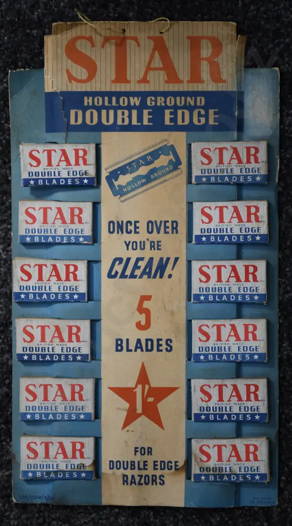 CARDBOARD ADVERTISING SIGNS X 4 Image 1++
