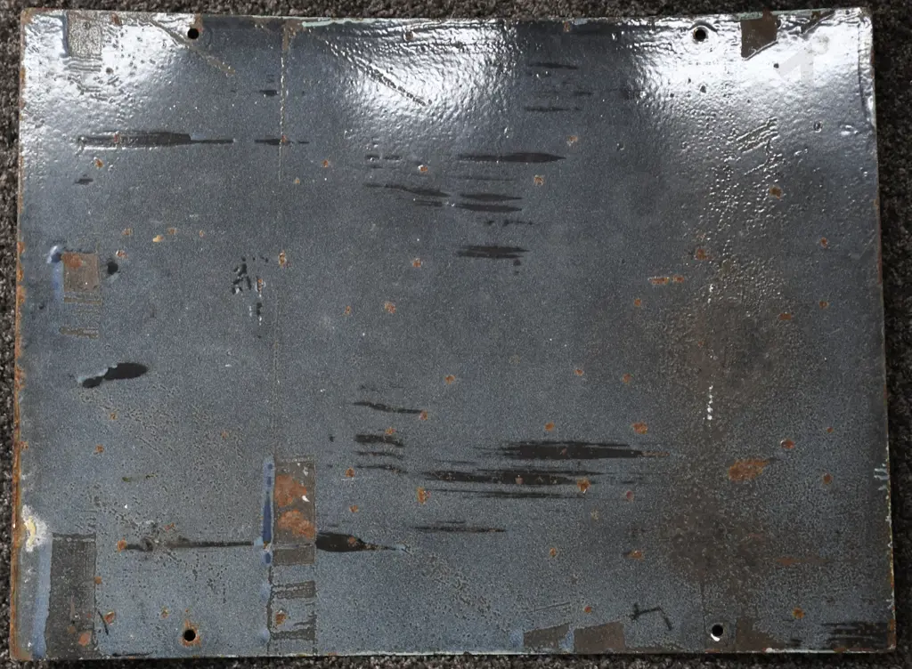 CHURCH'S ALABASTINE ENAMEL SIGN Image 1++