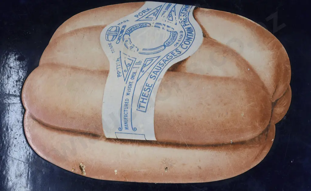 FRESH PALETHORPES' TO-DAY ENAMEL SIGN Image 1++