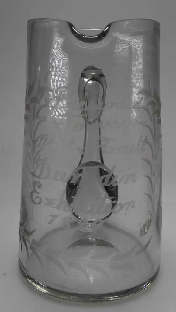 DUNEDIN 1890 EXHIBITION GLASS JUG Image 1++