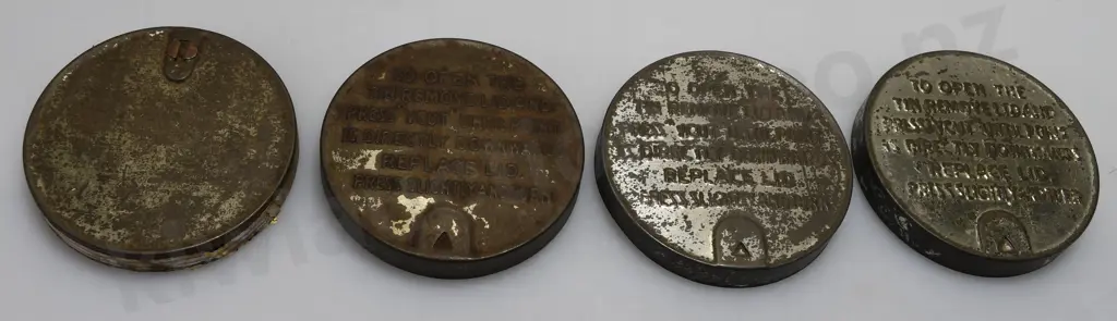TOBACCO TINS WITH CONTENTS X 5 Image 1++