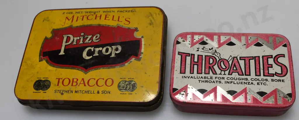 TOBACCO AND OTHER TINS x 9 Image 1++