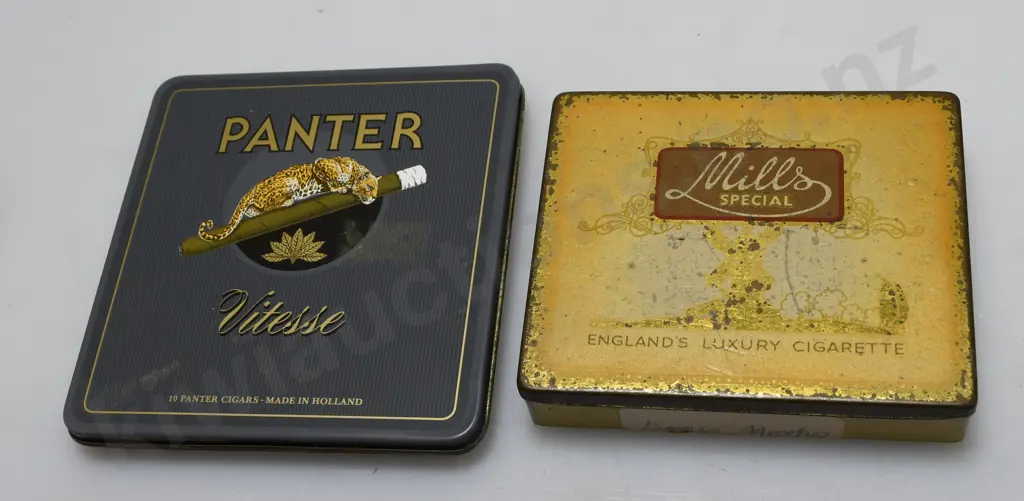 TOBACCO AND OTHER TINS x 9 Image 1++