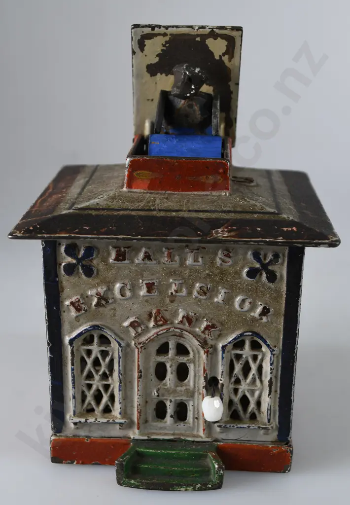 HALL'S EXCELSIOR BANK MONEY BOX Image 1++