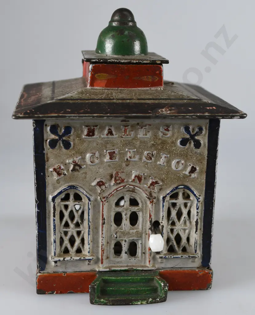 HALL'S EXCELSIOR BANK MONEY BOX Image 1++