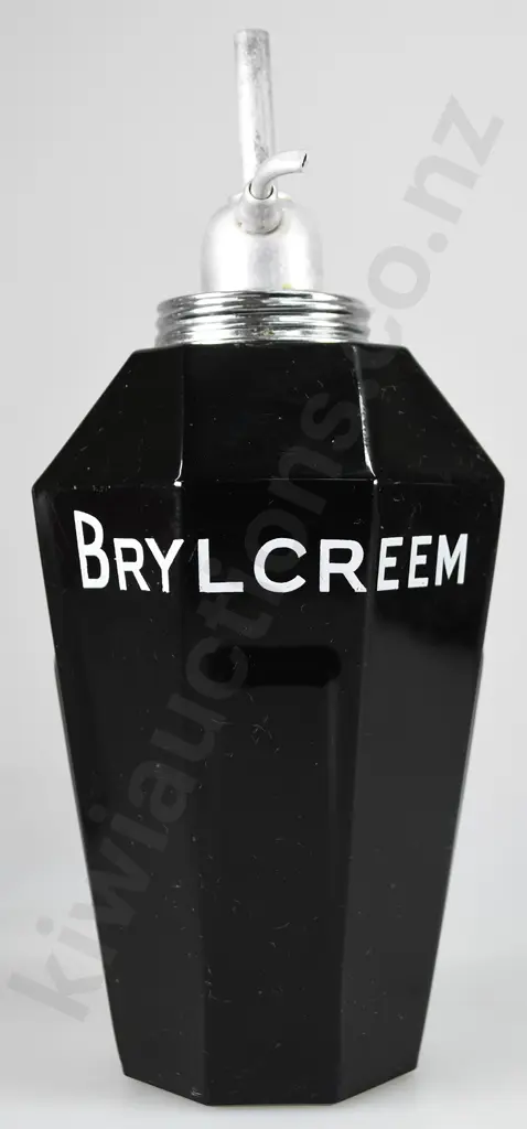 GLASS BRYLCREAM DISPENSER Image 1++