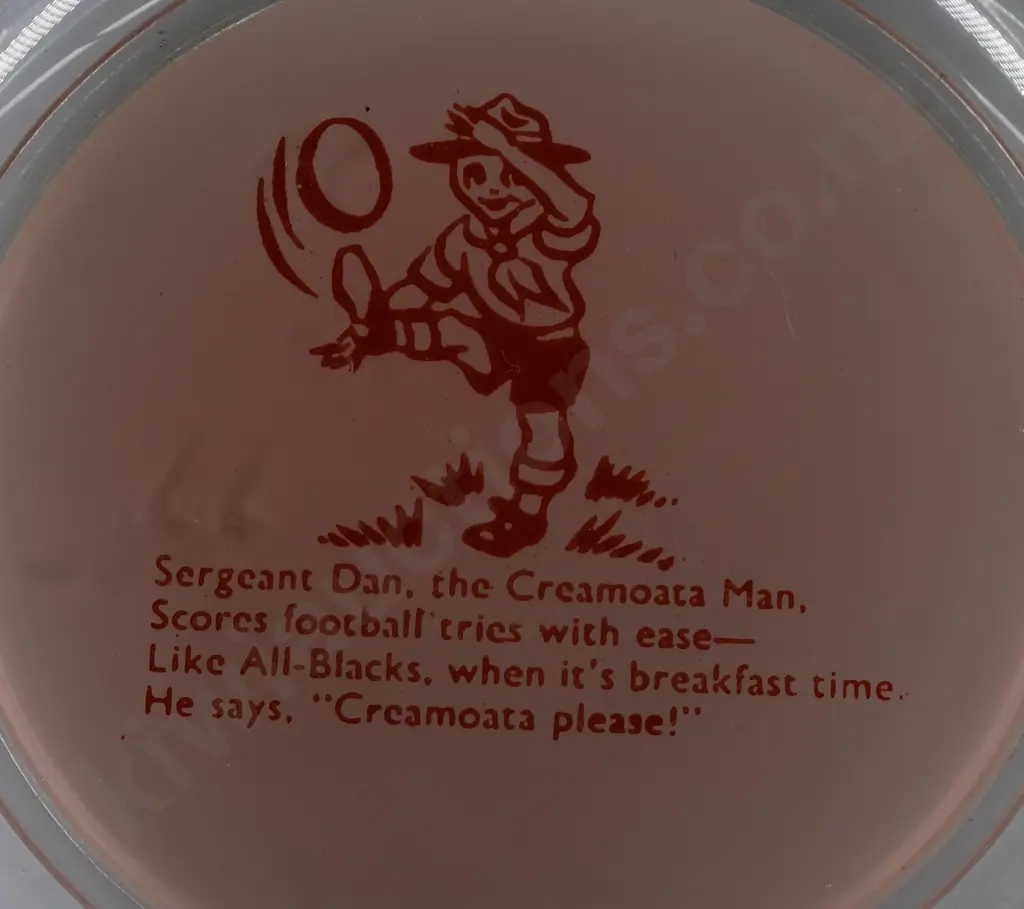 SERGEANT DAN CREAMOATA PLATES X 5 Image 1++
