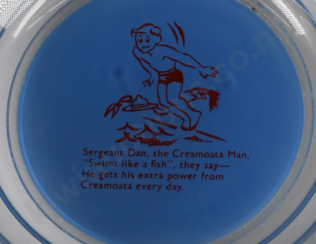 SERGEANT DAN CREAMOATA PLATES X 5 Image 1++