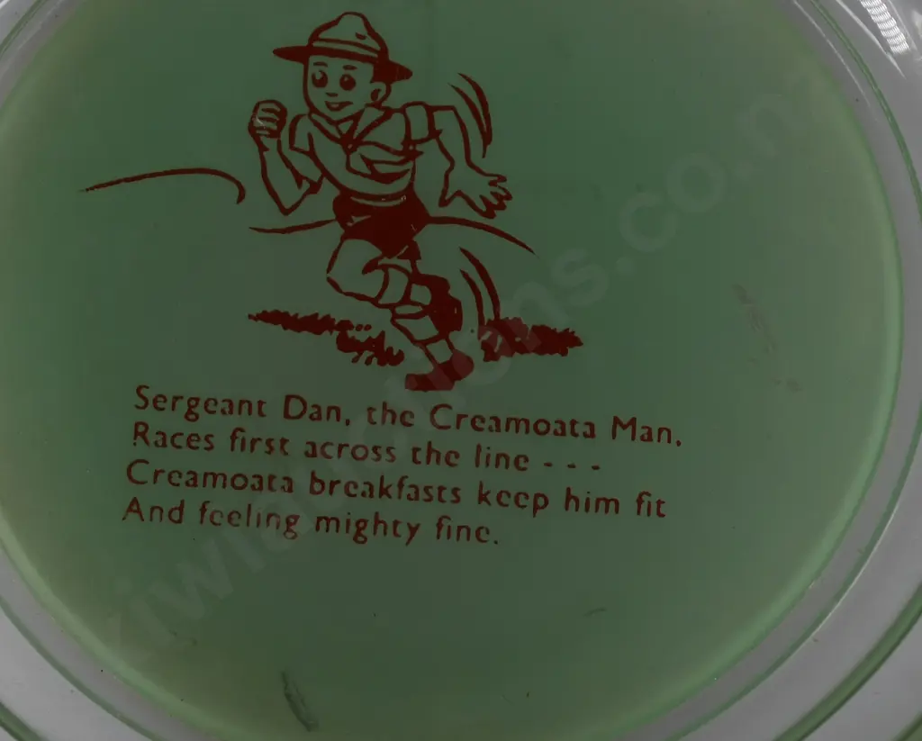 SERGEANT DAN CREAMOATA PLATES X 5 Image 1++