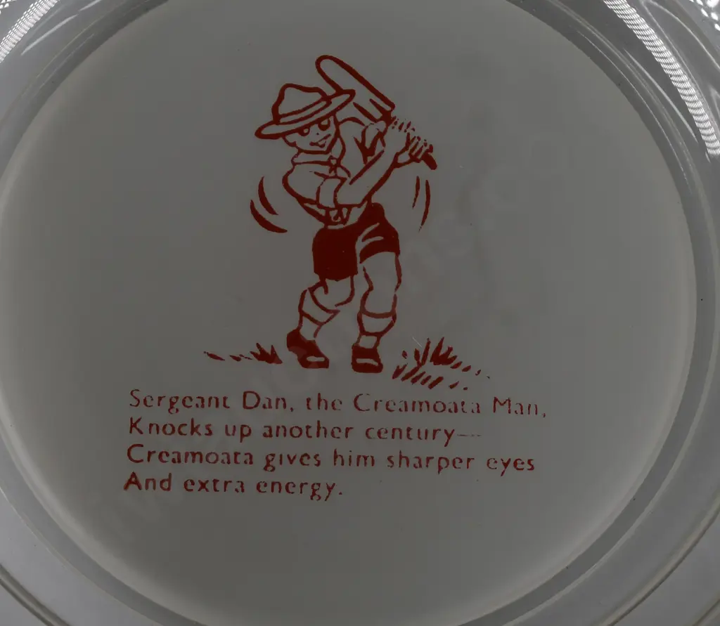 SERGEANT DAN CREAMOATA PLATES X 5 Image 1++
