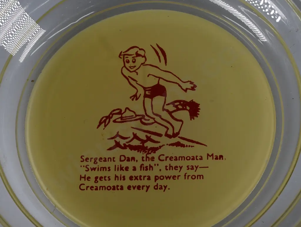 SERGEANT DAN CREAMOATA PLATES X 5 Image 1++