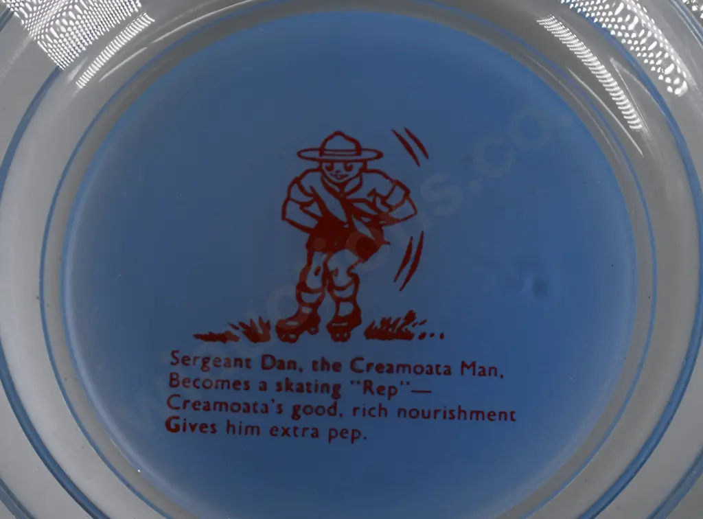 SERGEANT DAN CREAMOATA PLATES X 5 Image 1++