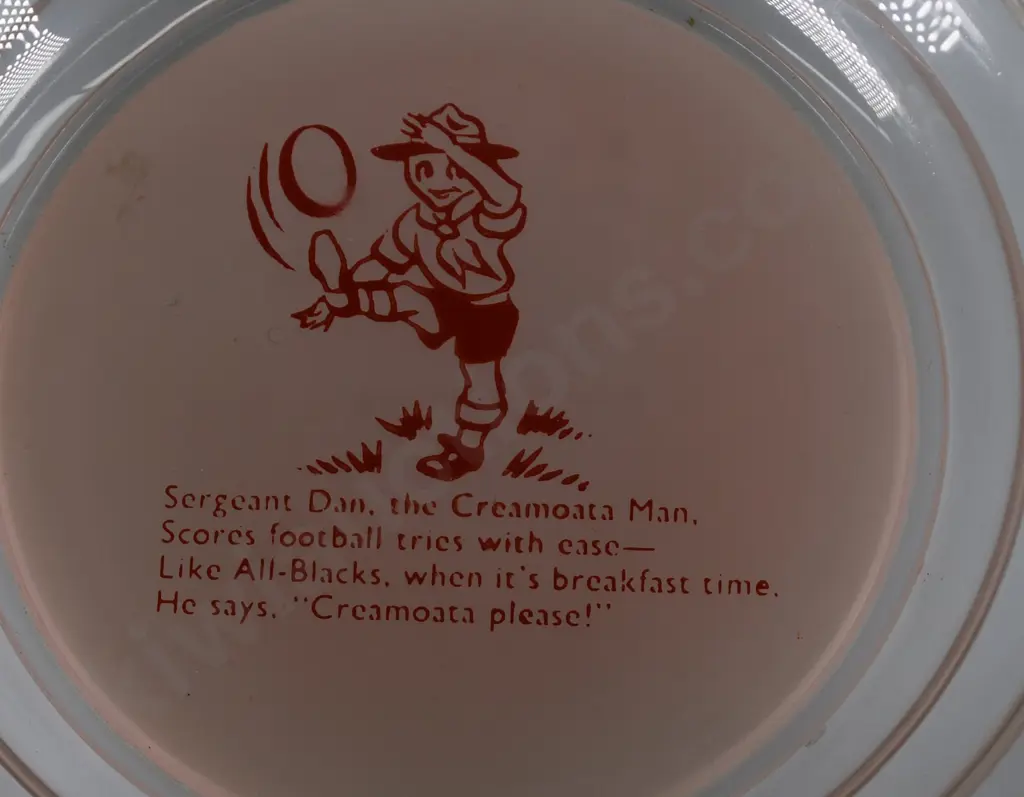 SERGEANT DAN CREAMOATA PLATES X 5 Image 1++