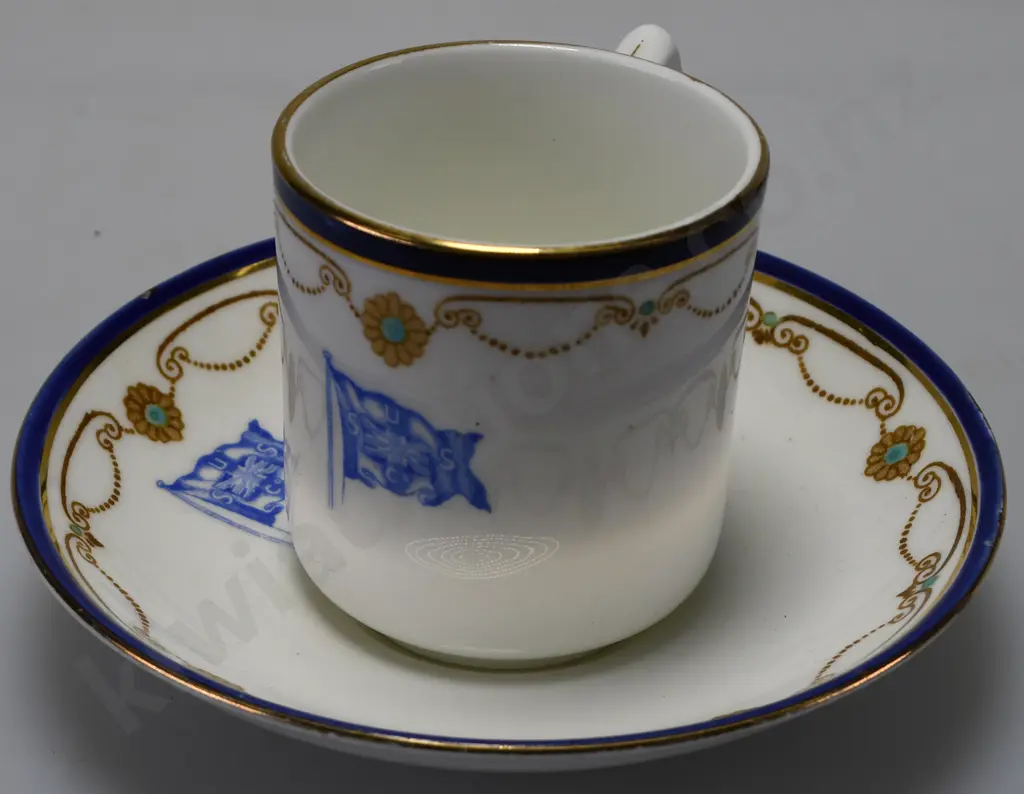 UNION STEAM SHIP CO CUP & SAUCER Image 1++
