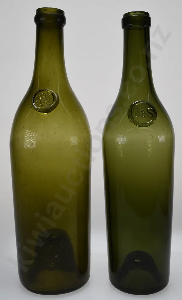 SEALED BRANDY BOTTLES X 2 Image 1++