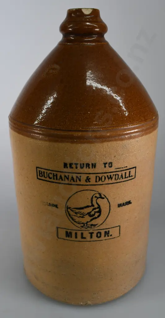 BUCHANAN & DOWDALL MILTON STONE JAR Image 1++