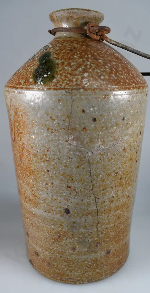JENKINS BROWNS (SOUTHLAND) HALF GAL STONE JAR Image 1++