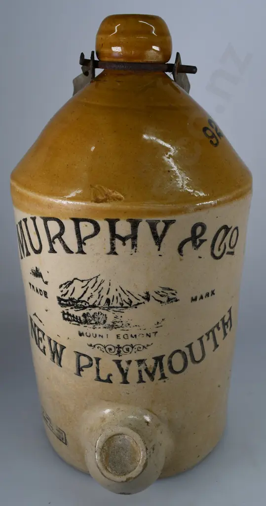 MURPHY NEW PLYMOUTH STONE JAR Image 1++