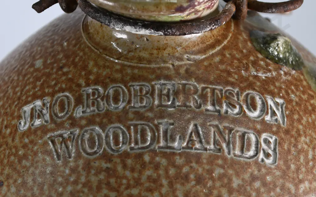 ROBERTSON WOODLANDS (SOUTHLAND) STONE JAR Image 1++