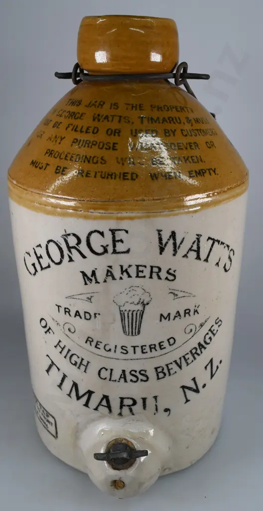 WATTS TIMARU STONE JAR Image 1++