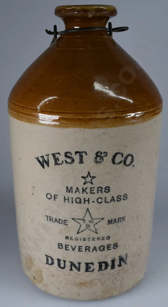 WEST & CO DUNEDIN STONE JAR Image 1++
