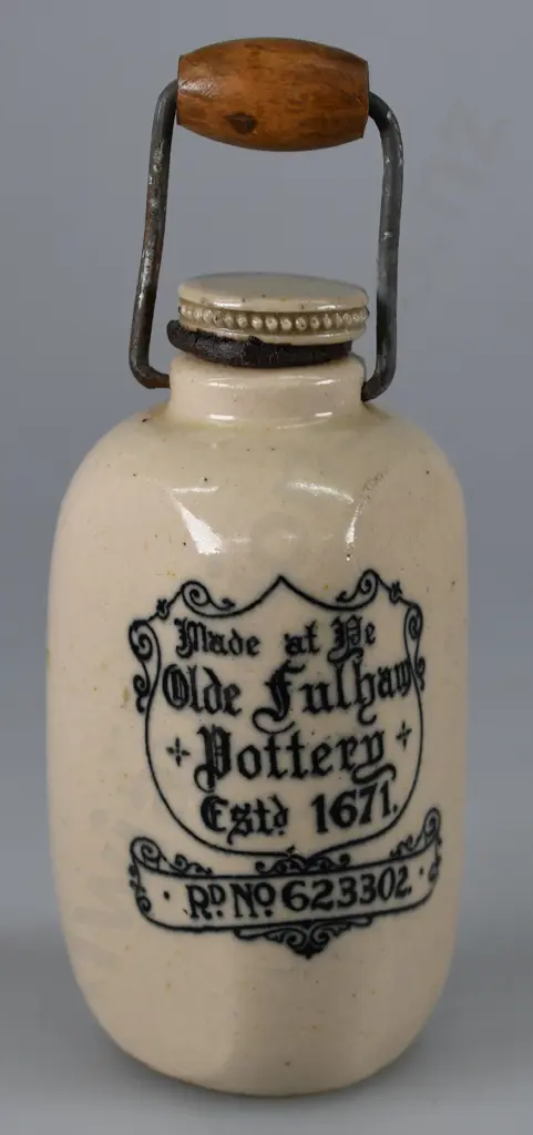 MINI FULHAM POTTERY HOT WATER BOTTLE Image 1++