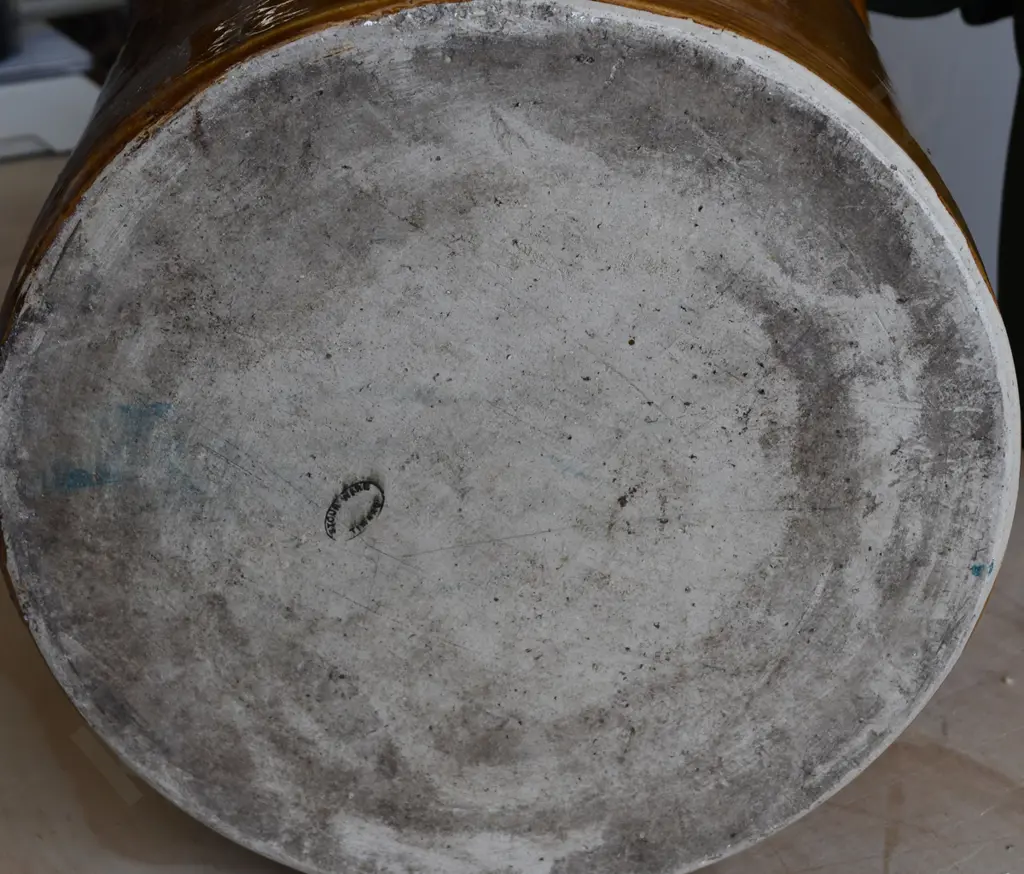 MASSIVE 5 GALLON STOUR WARE STORAGE CROCK Image 1++