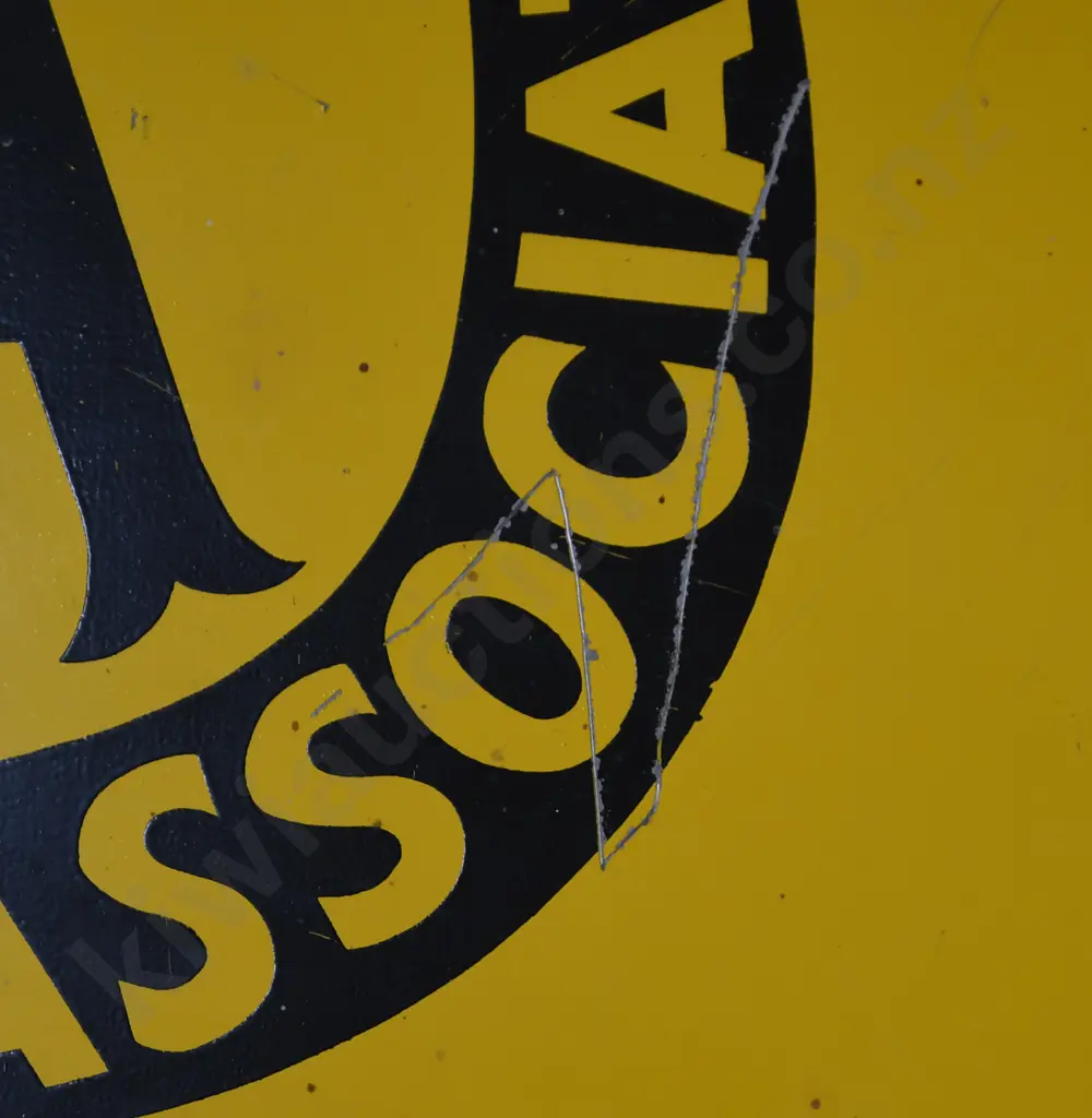 OTAGO AUTOMOBILE ASSOCIATION ADVERTISING SIGN Image 1++